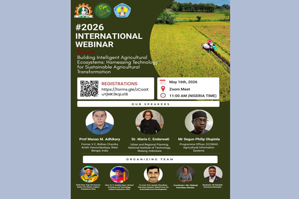 International Webinar Highlights AI and Innovation for Sustainable Agriculture