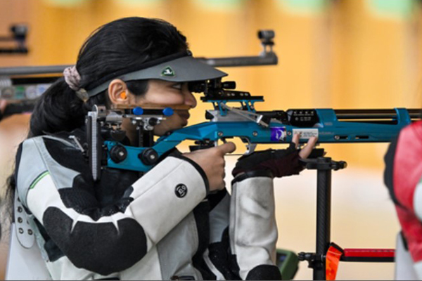 Women’s 50m rifle 3P team event: India wins silver in 2026 Asian Games