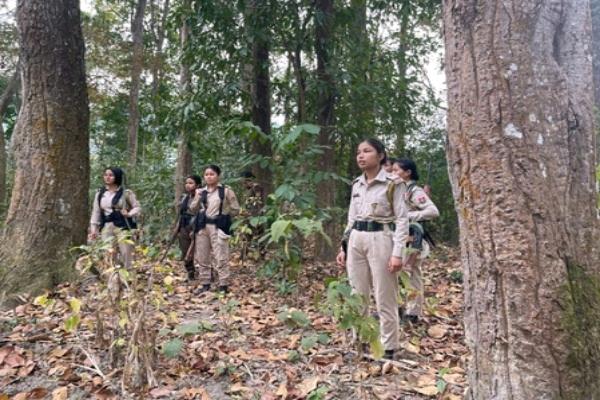 Van Durga Teams Put Women at the Frontline of Forest Protection in Assam