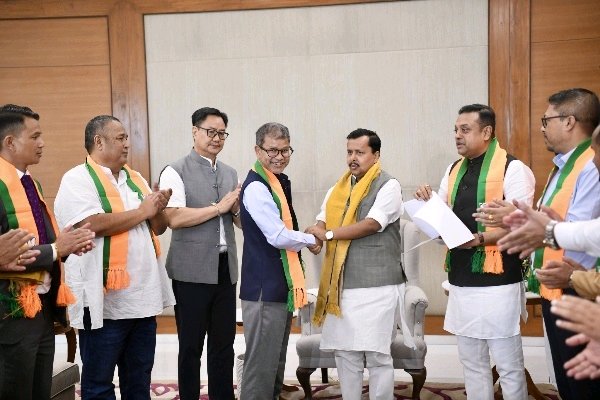 Eight Meghalaya UDP MLAs Join BJP, Saffron Strength Rises To 10 In Assembly
