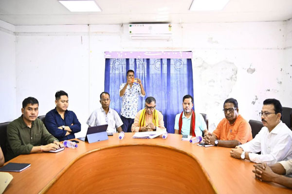 Ratan Lal Nath reviews NDA strategy for Tripura Village Committee polls