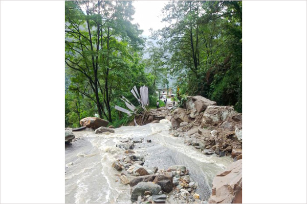 Sikkim: Heavy Rain Intensifies Landslide Risk in Gyalshing, 128 Evacuated